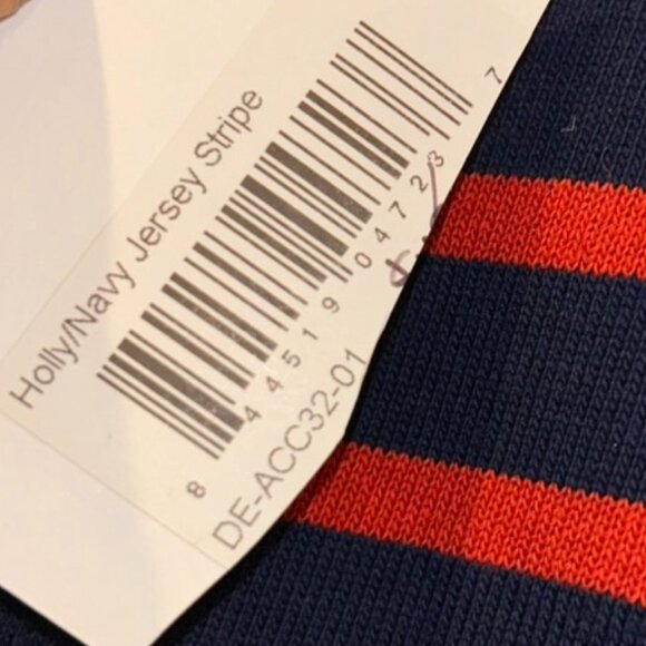 Serena & Lily Holly Navy Jersey stripe French Breton Nautical Christmas … - Picture 2 of 4